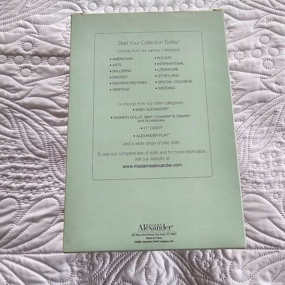 Madame Alexander Storyland Collection Itsy Bitsy Spider Doll, Blonde, New - Picture 4 of 15